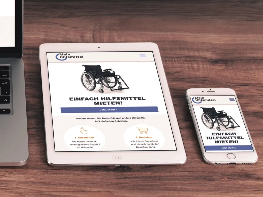 meinHilfsmittel.de und Pro Mobil, Ansicht 1
